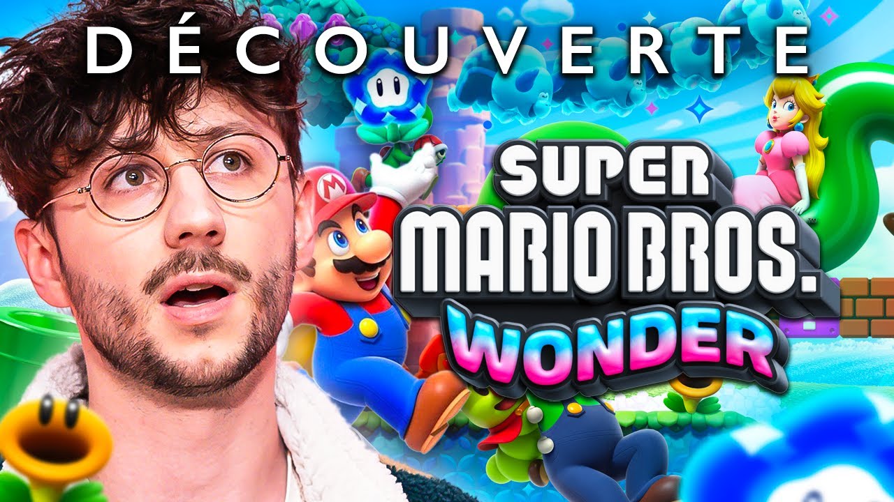 Découverte SUPER MARIO BROS WONDER : On est chez nous au royaume des fleurs #1 (let's play fr)