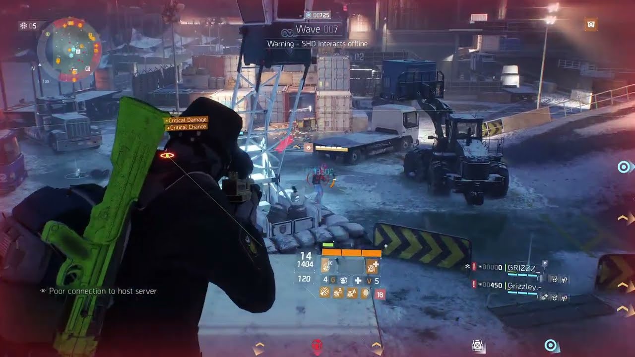 Resistance Carrier Wave 105 fail - The Division 1 in 2025