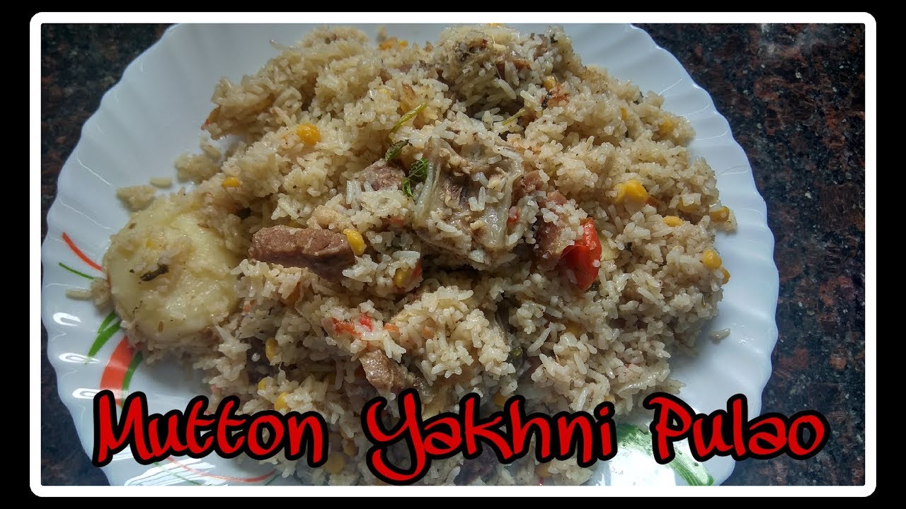 Mutton Yakhni Pulao Recipe | Mutton Pulao With Chana daal | Ghare's Kitchen