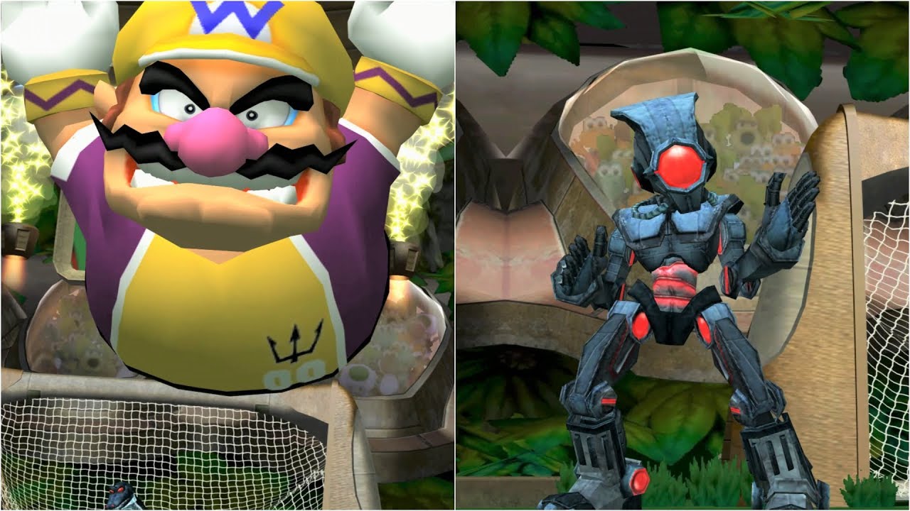 Super Mario Strikers - Wario vs Super Team - GameCube Gameplay (4K60fps)
