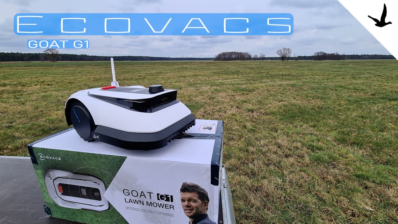 Mähroboter ohne Begrenzungskabel ECOVACS GOAT G1✅ausführliche Installation und Anwendungen.