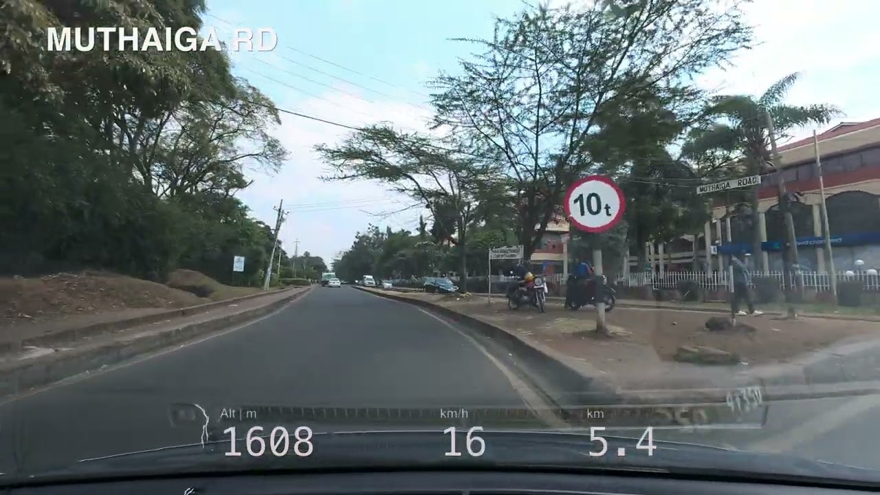 Driving Tour of Nairobi: Scenic City Views from Thika Road to Westlands