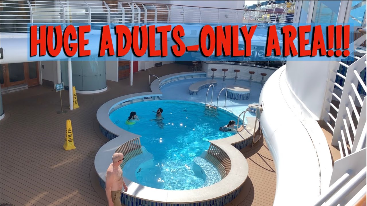 Disney Dream Pool Deck / Lido Deck Cruise Ship Tour