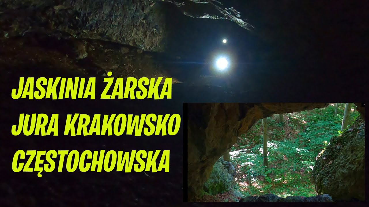 Jaskinia Żarska Jura Krakowsko Częstochowska