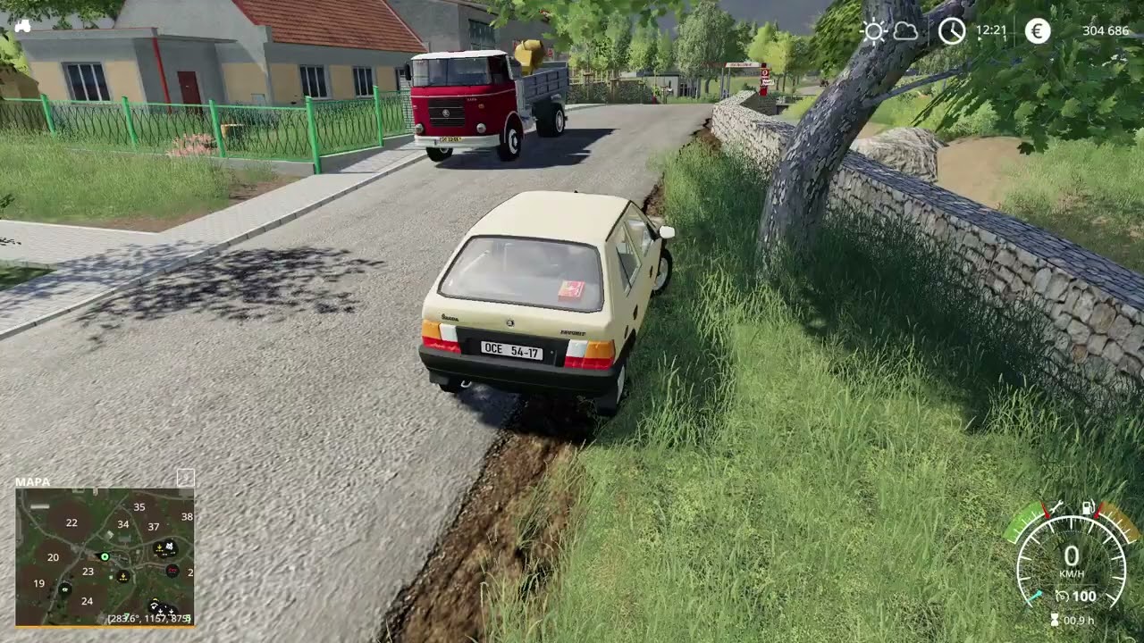 Jedeme na obecní úřad, přepsat Zetor Crystal
