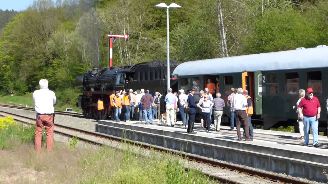 Schnellzugdampflok 01202 Nostalgiefahrt - Pfalz