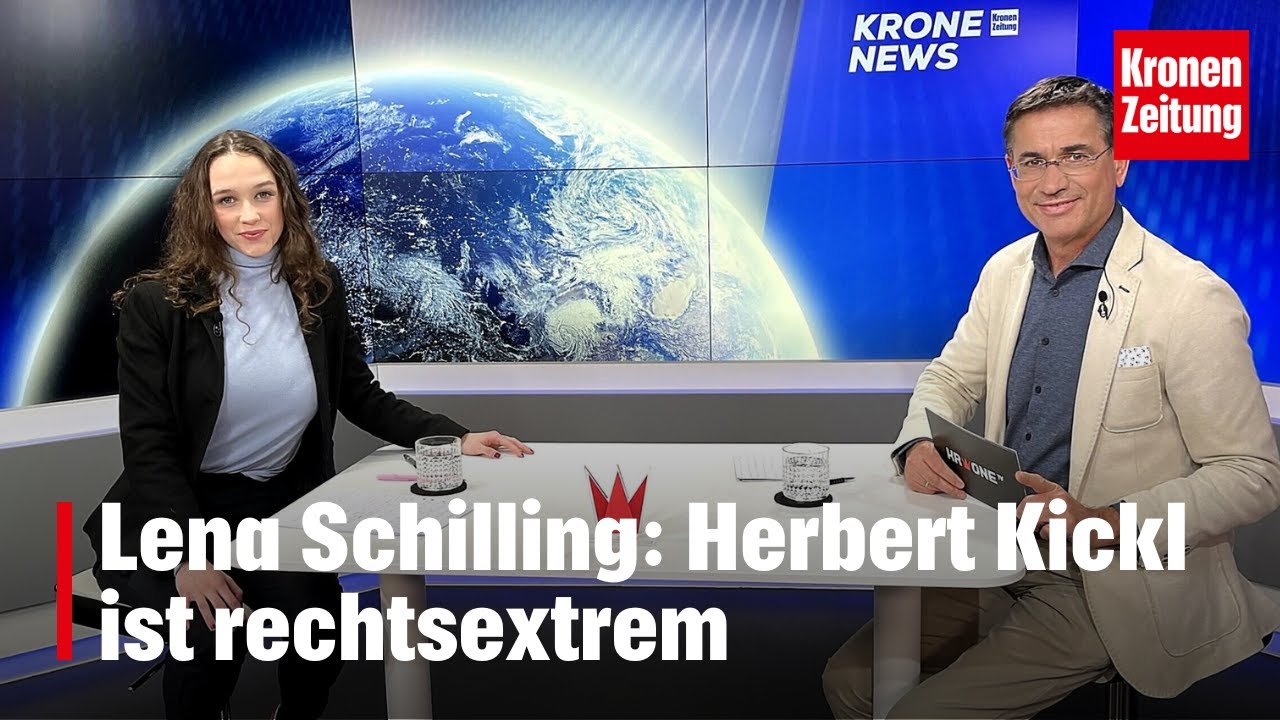 Lena Schilling: Herbert Kickl ist rechtsextrem | krone.tv NEWS