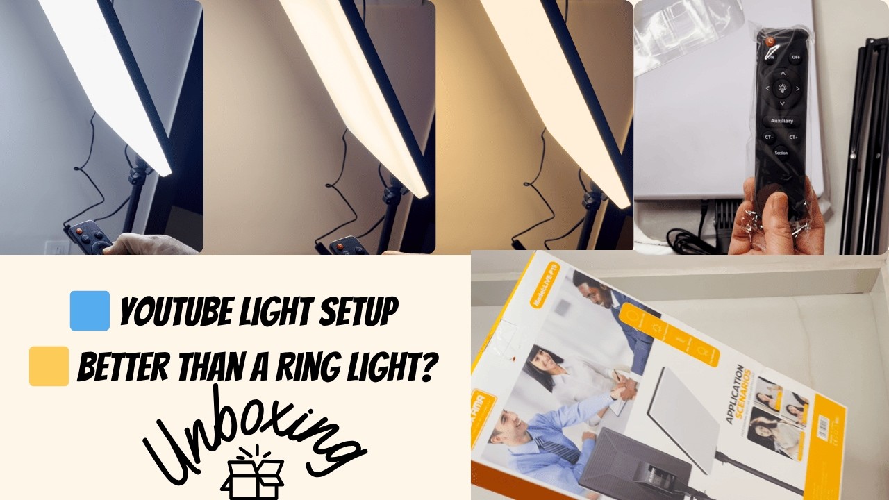 Unboxing ADZOY RL‑19 LED Panel 🥳 | Best Ring Light Alternative for Creators!