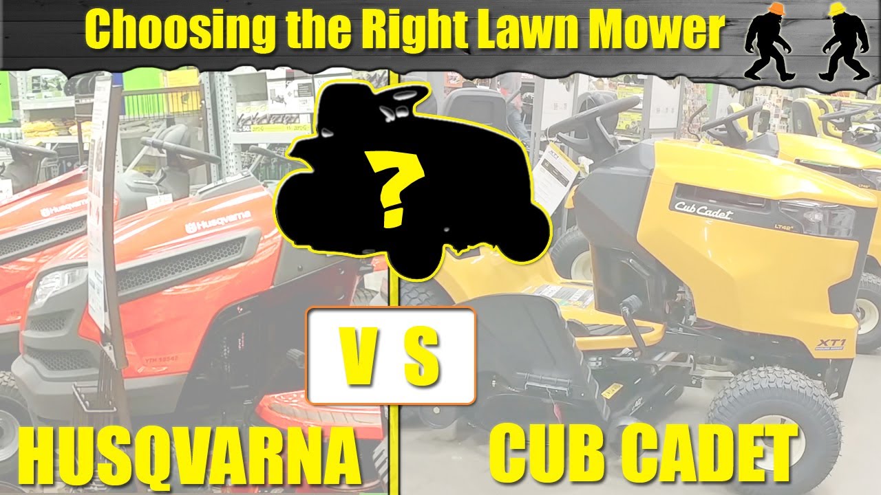 Time to Buy - Husqvarna YTH18542 42” or the Cub Cadet XT1 Enduro Series LT 42" Riding Lawn Mower