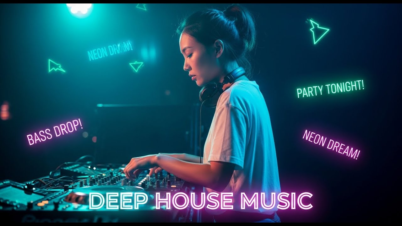 Deep House Music After Midnight 🌙 Smooth Electronic Beats and Dark Mood