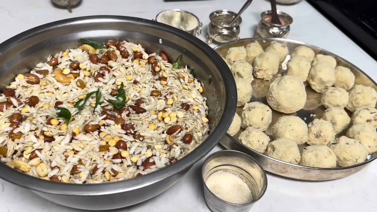 Episode 4 Krishna Jayanti - Aval Poha Mixture, Rava Laddu
