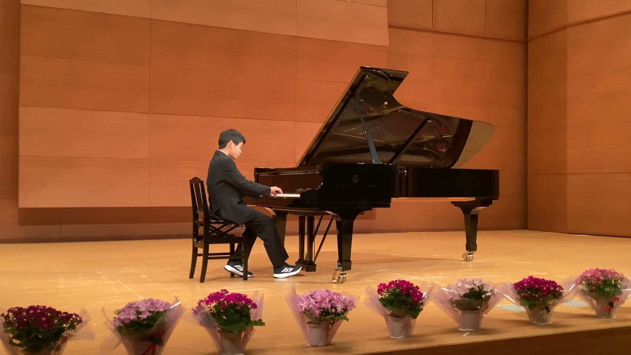 2025年ピアノ発表会　エチュードアレグロ/中田喜直　2025/3/9　小学5年生