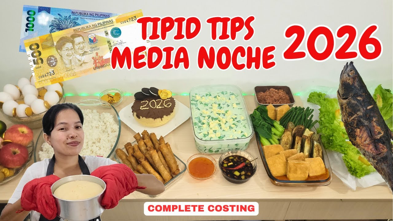 1,500 BUDGET FOR MEDIA NOCHE 2026 TIPID TIPS VERSION | Tipid Tips atbp