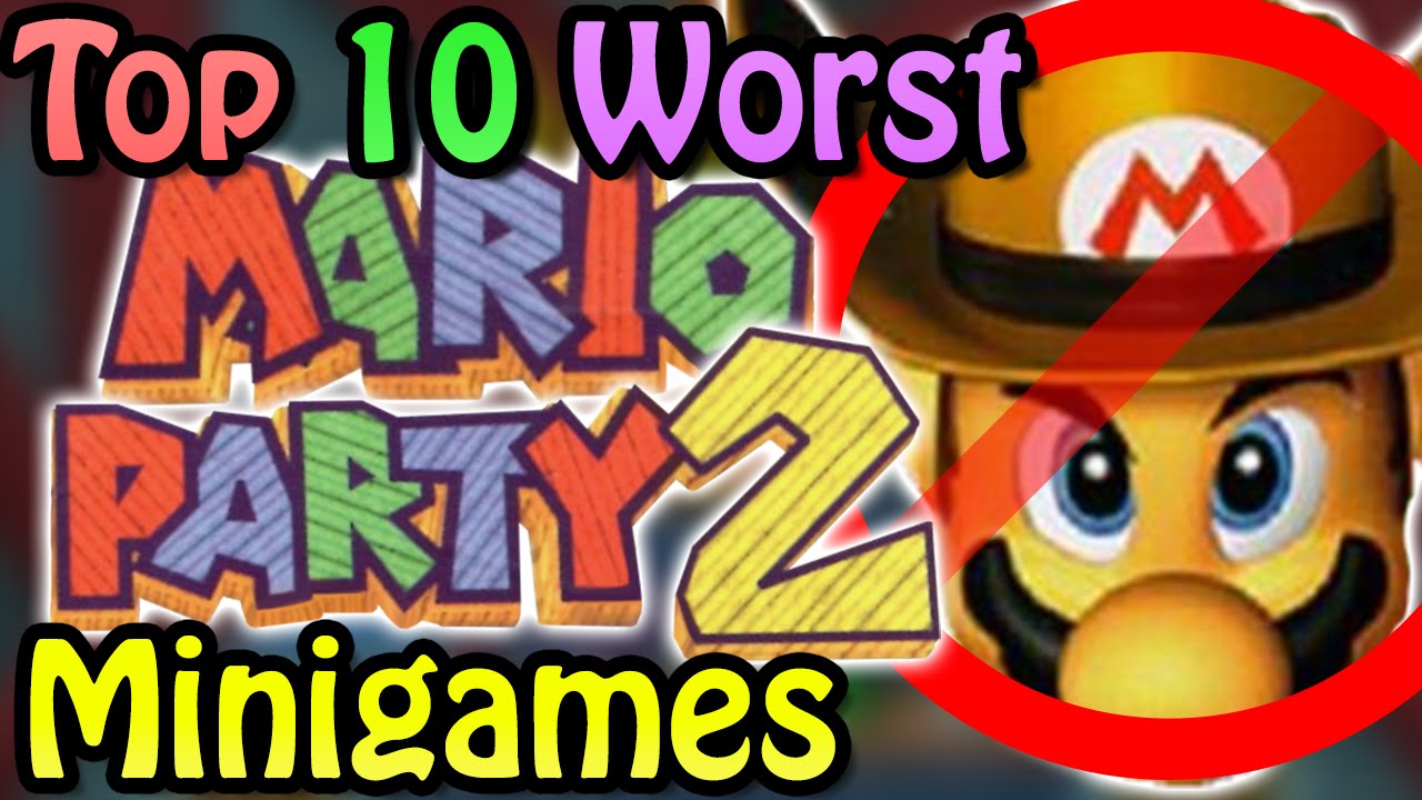 Top 10 Worst Mario Party 2 Minigames
