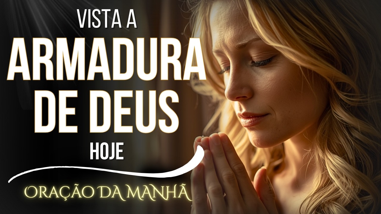 Vista a ARMADURA DE DEUS e Assuma sua AUTORIDADE Hoje | Oração da Manhã