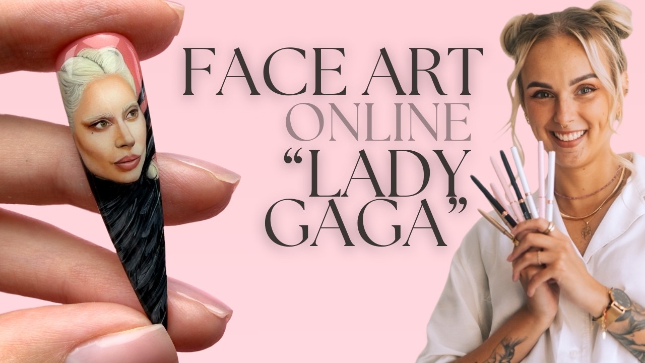 DEMO Face Art - Lady Gaga online mu_nailart