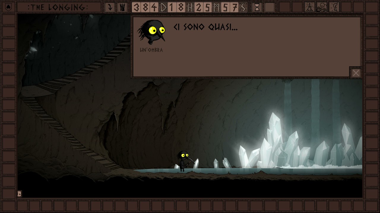 #24 The Longing: Breaking WHITE CRYSTAL with PICKAXE