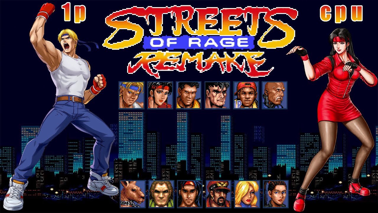 РЕТРО КЛАДОВКА! Прохождение - Streets Of Rage Remake PC