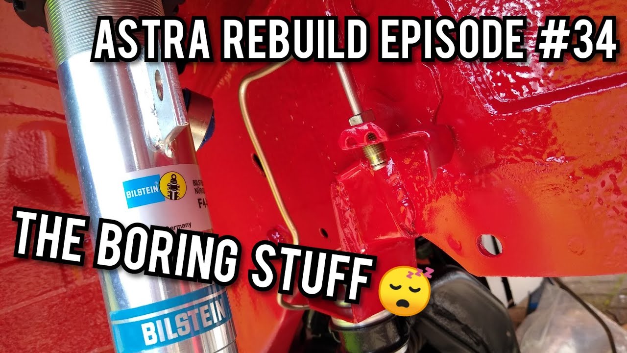 Astra Rebuild Episode #34 Pesky brake pipes
