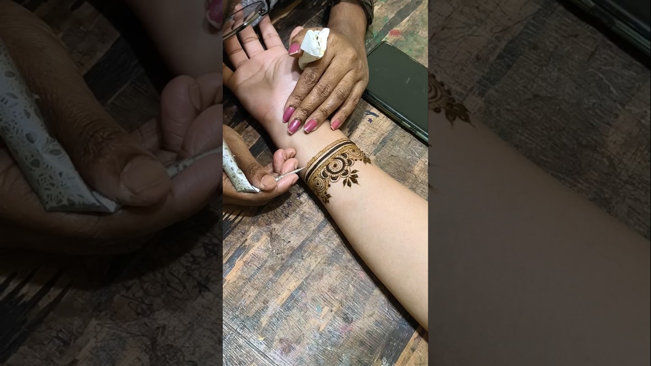 Mehndi magic✨♥️|