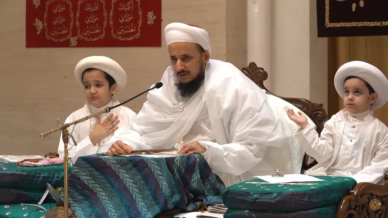 Aqa Husain SA Chehlum Arbaeen Gujarati Waaz 1447H - Mukasir-e-Dawat Syedi Husain BS Burhanuddin AAB