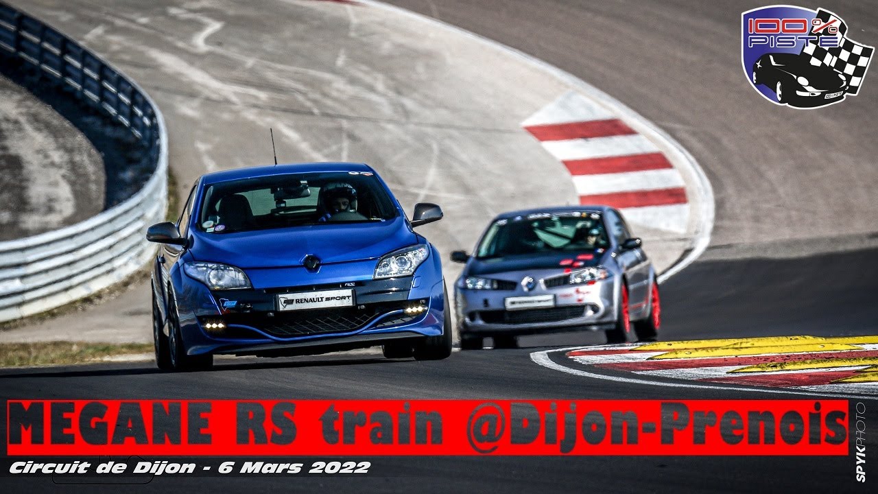 🚀 Fast laps 🚨 Megane RS Train 🏁 @Dijon-Prenois w/ Centpourcent Piste 06/03/2022