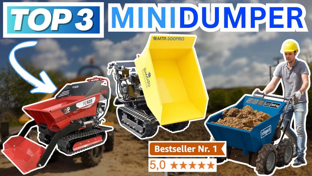 Beste MINIDUMPER (Testsieger 2026) | Top 3 Minidumper Vergleich