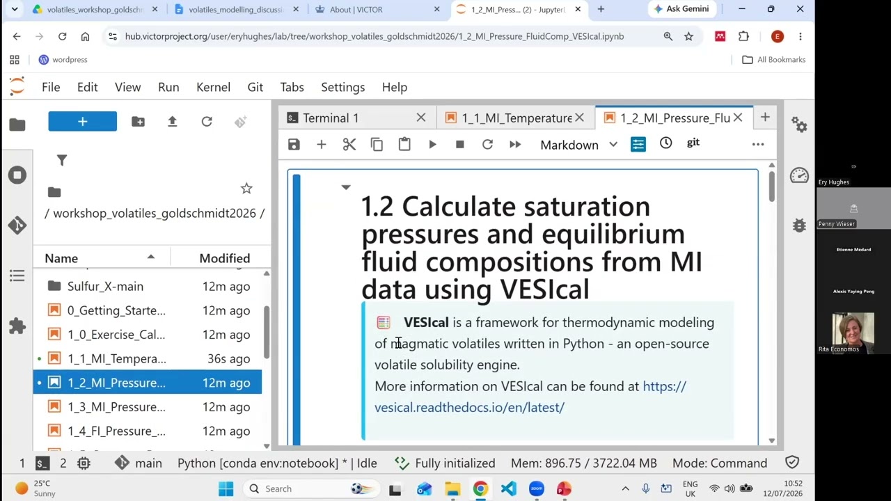 Calculating Pressures and Fluid Compositions (Goldschmidt 2026)
