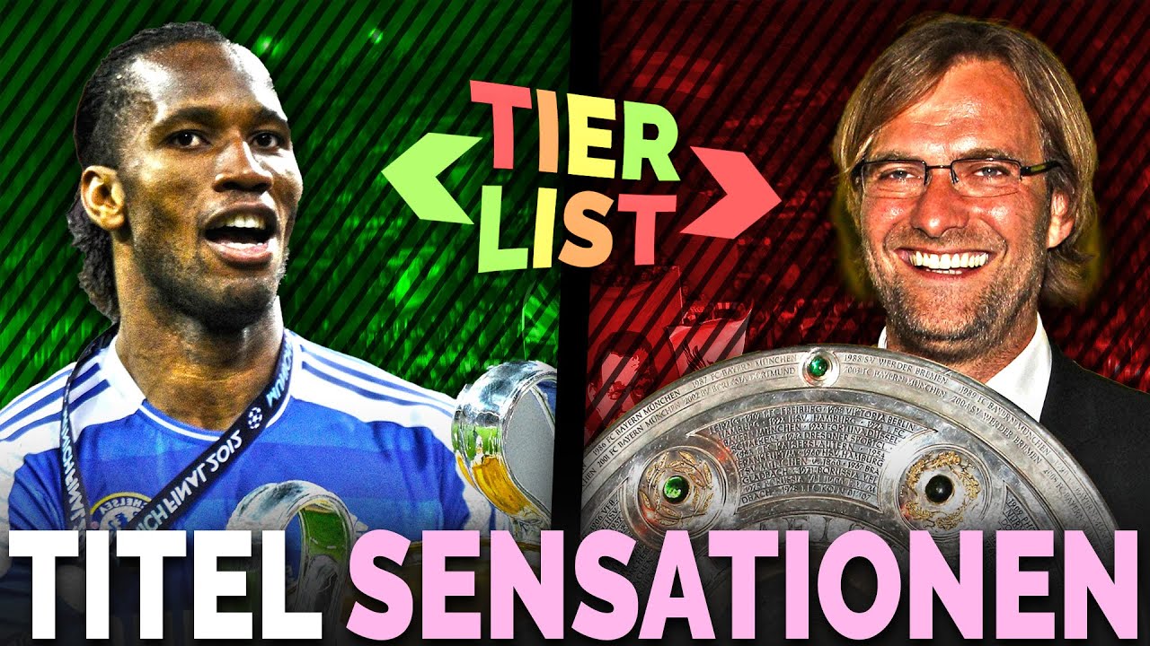 Wir ranken die größten Titel-Sensationen der Fußballgeschichte! Calcio Berlin TIERLIST