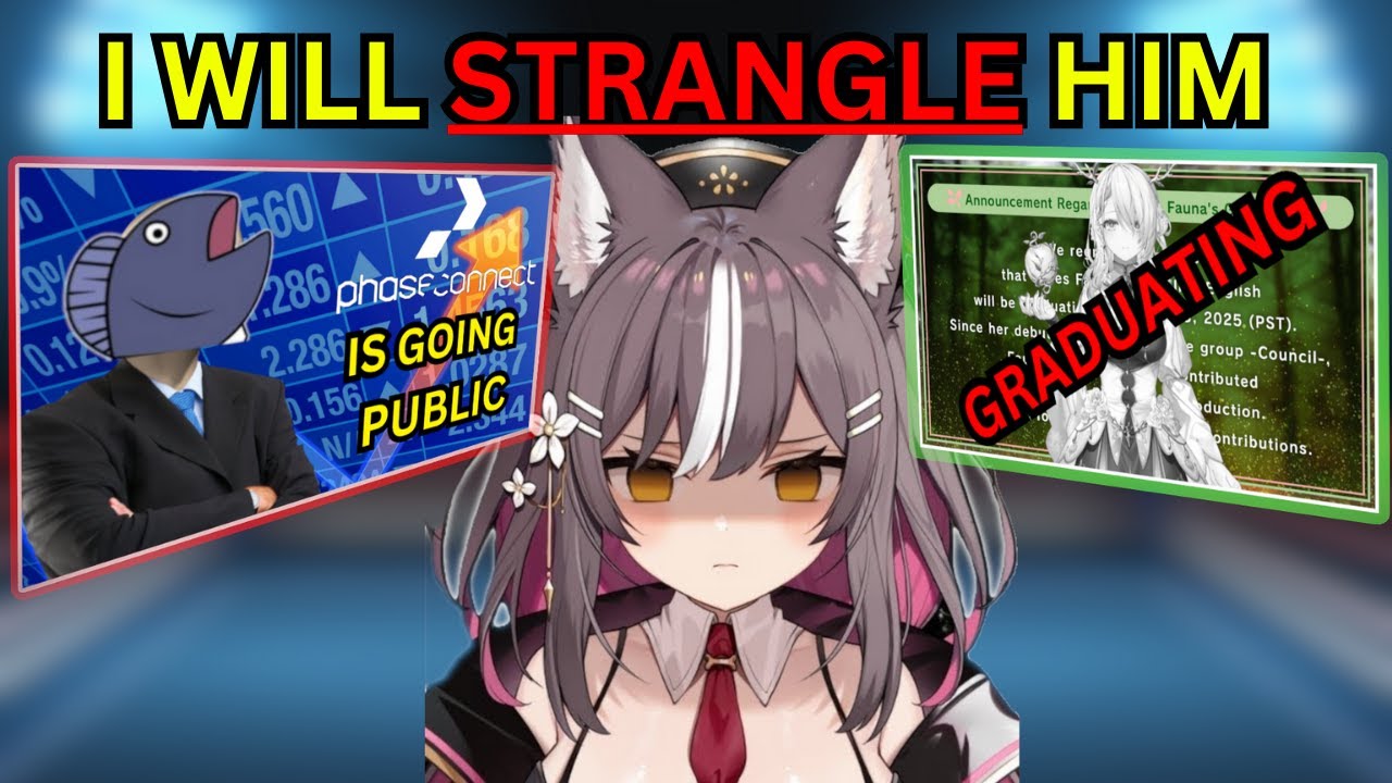 Айри задушит Сакану, если Phase Connect станет публичным ⌈Phase Connect | Chisaka Airi | Vtuber C...