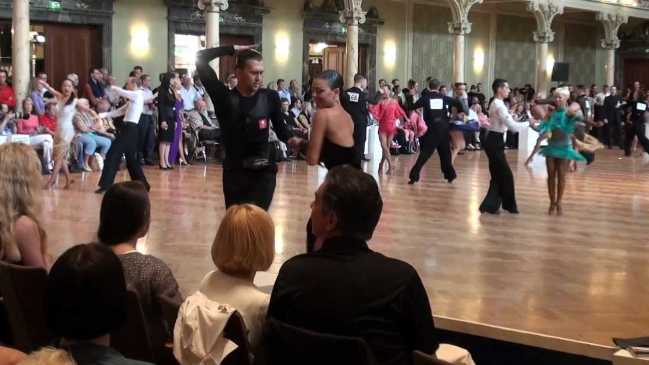 Dancecomp 2012 Marina Sergeeva & Pavel Zvychaynyy ChaCha 1st Round