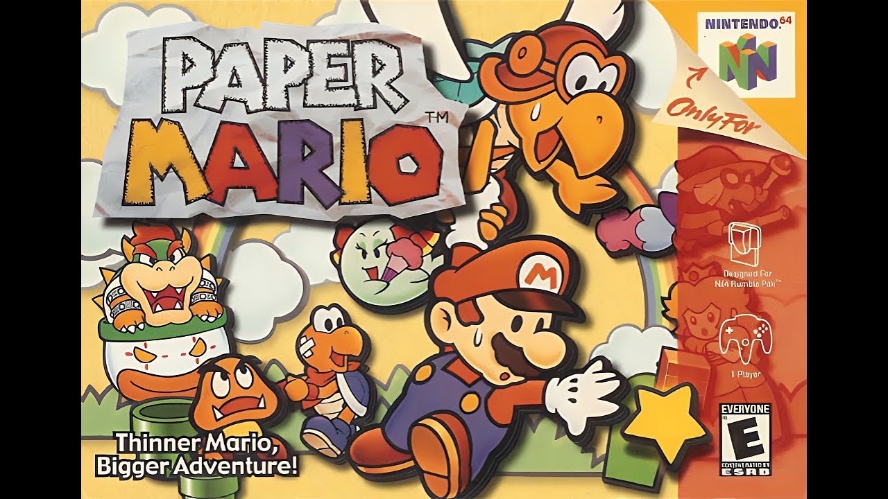 Paper Mario 64 - Nintendo 64 - ca 45 Minuten angezockt