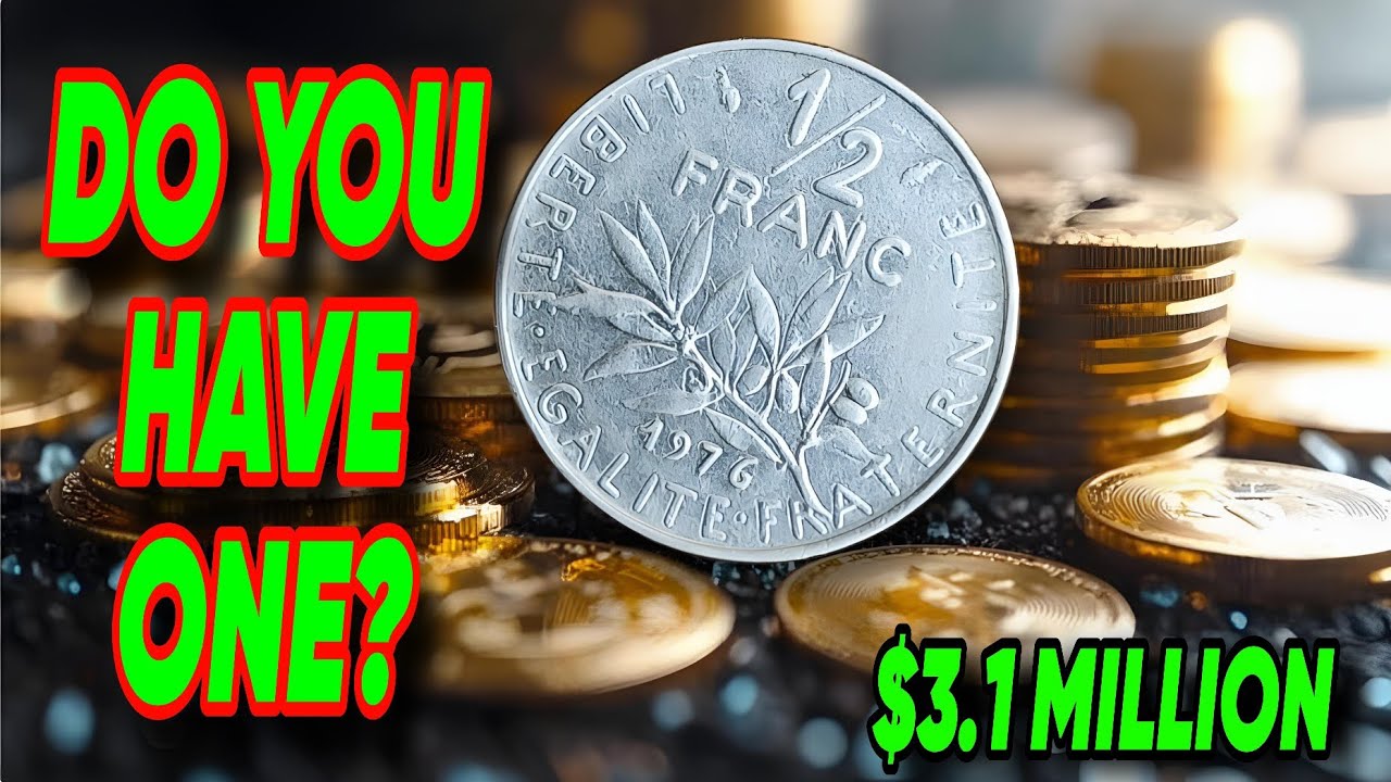 Don&rsquo;t Ignore This 1976 French 1/2 Franc Coin &ndash; It Might Be Valuable!