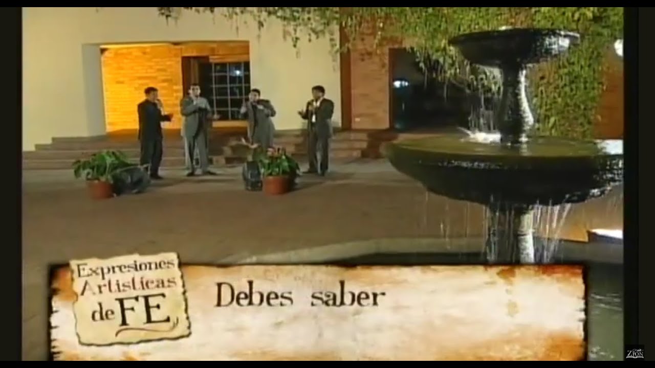 Cuarteto Zion - Debes saber que hay una ciudad (En Vivo) | UNE (televisión)