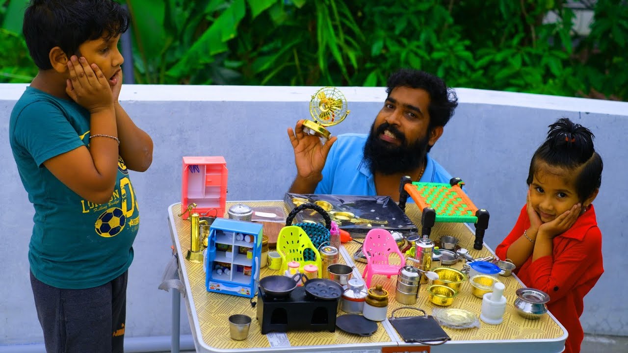 MINIATURE REAL COOKING KITCHEN SET / മിനിയേച്ചർ കുക്കിങ്ങ് കണ്ടിട്ടുണ്ടോ..?? 🔥/Miniature Products