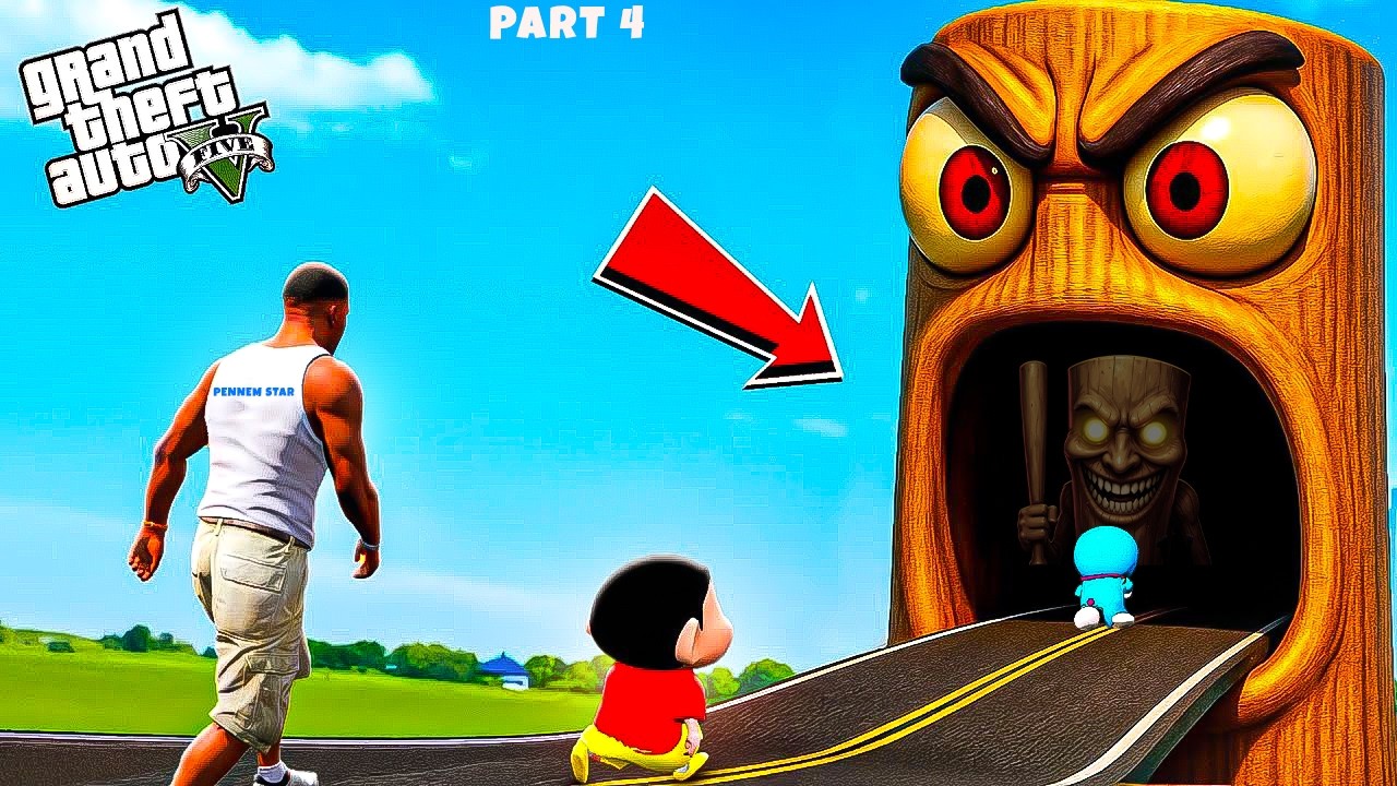 Tung Tung Tung Sahur Kidnapped Franklin & Shinchan in GTA 5! | Shocking Twist | Telugu