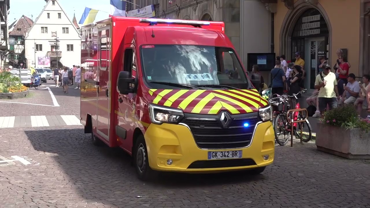 Défilé Sapeurs Pompiers Obernai 14 Juillet 2023