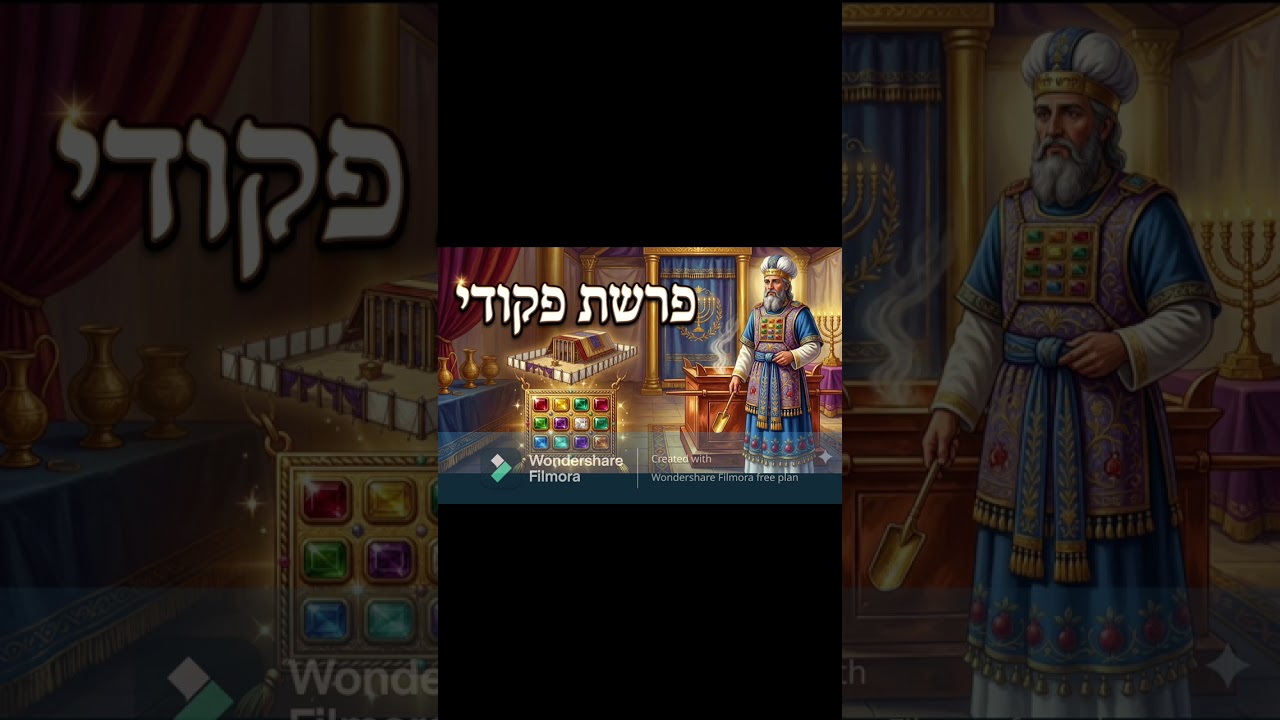 פרשת פקודי - קריאת התורה בנוסח ירושלמי