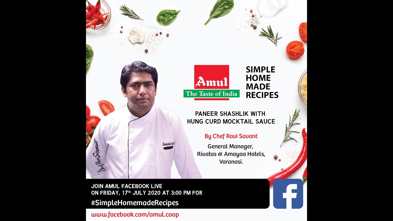 Chef Ravi Savant, Episode 710: #SimpleHomemadeRecipes Facebook Live