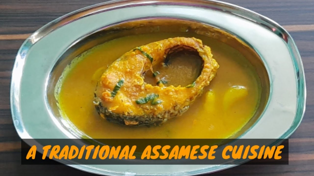 Raw turmeric fish curry ll Traditional Assamese cuisine ll fresh turmeric recipe