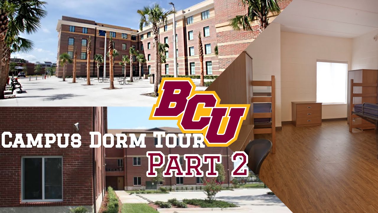BETHUNE-COOKMAN UNIVERSITY CAMPUS DORM TOUR! | Part 2 | Showing Upperclassmen Dorms! 💛