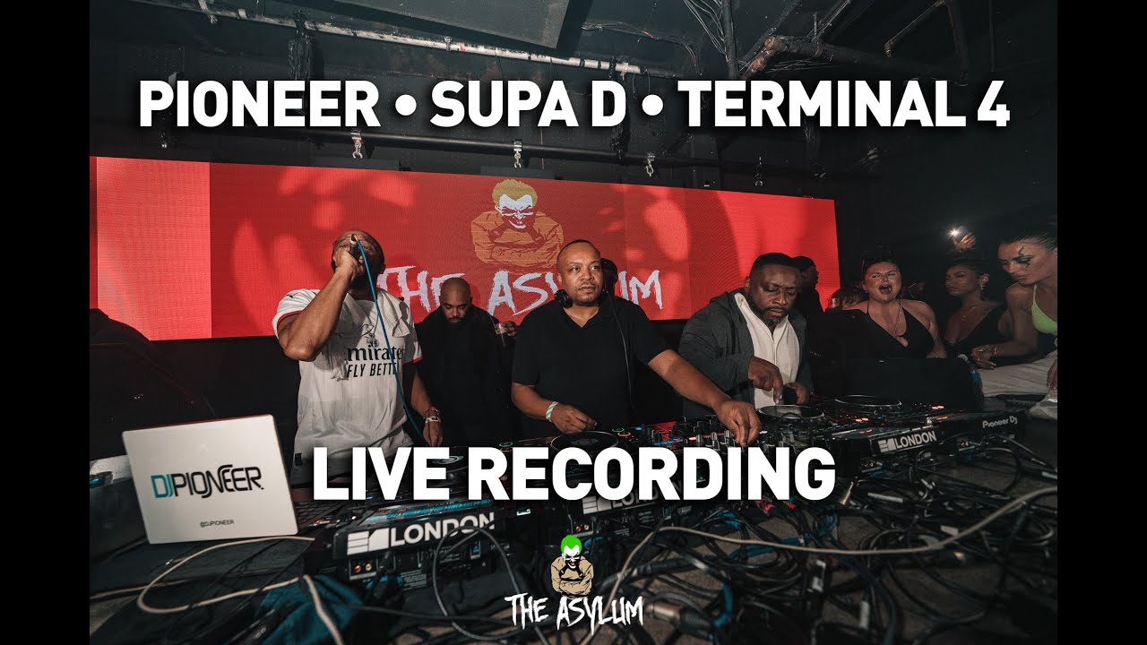 Pioneer • Supa D • Terminal 4 LIVE at The Asylum (Asylum Sat 6th Dec at Egg LDN)