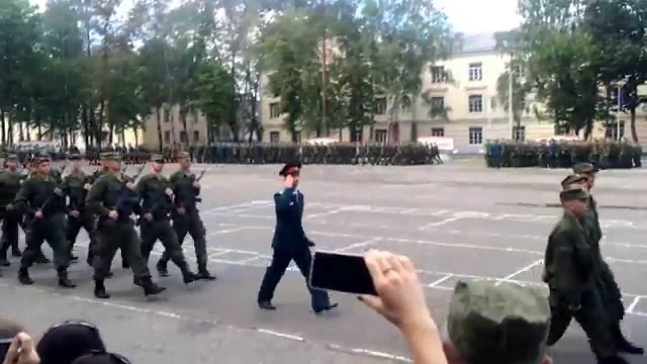 В/Часть 30616. г. Ковров. Марш новобранцев. Присяга 25.07.15.