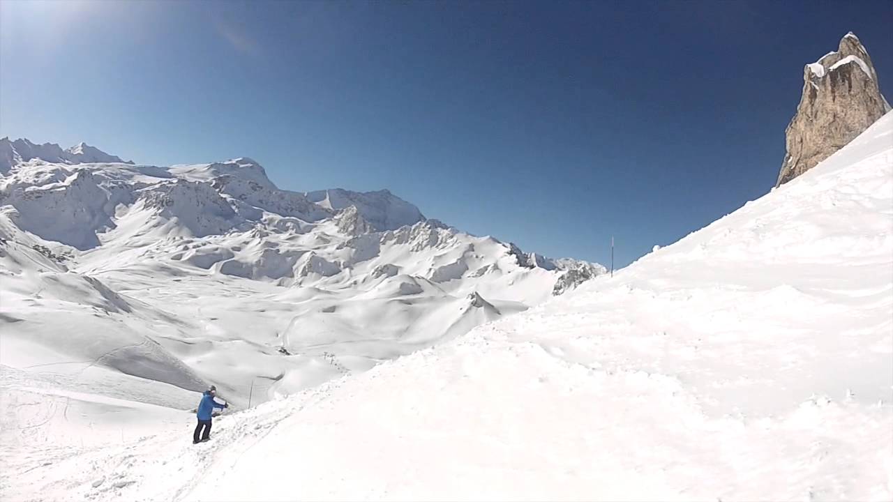 Aiguille percée Tignes 2014