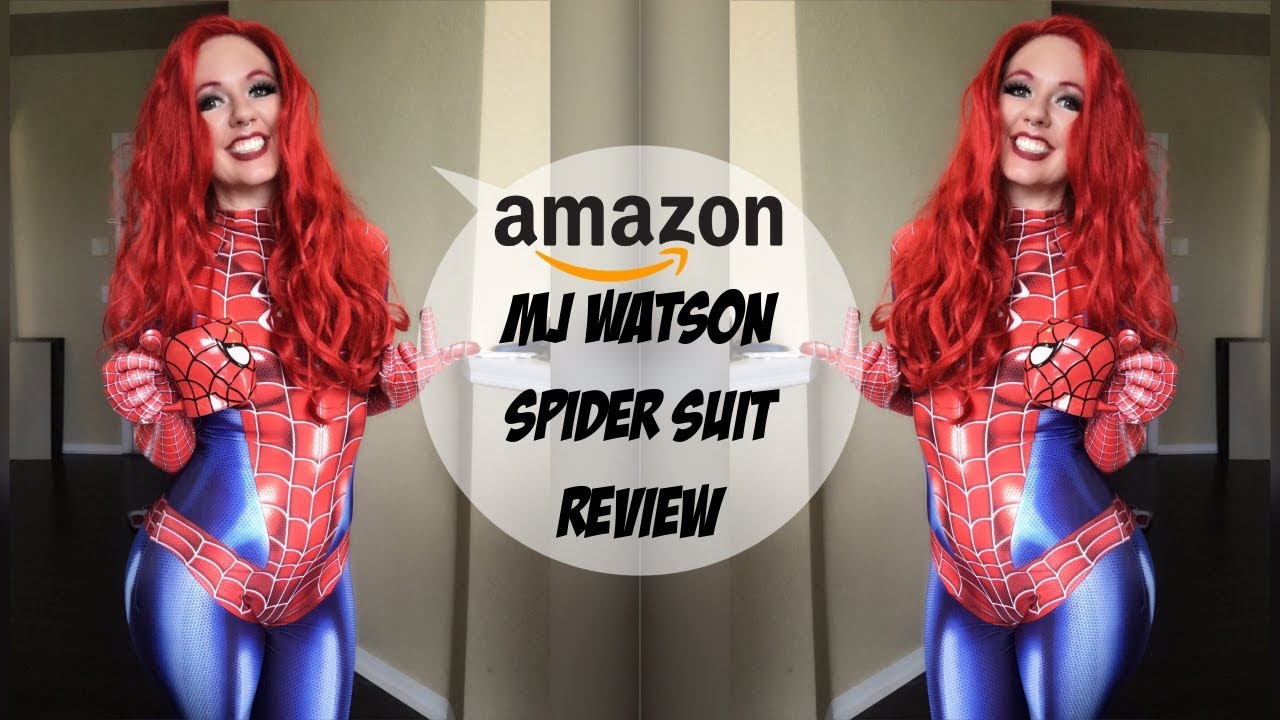 MJ Spiderman Cosplay Review From AMAZON