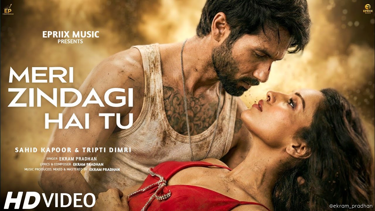 Meri Zindagi Hai Tu (Official Music Video) | Sahid K, Tripti D | Romantic Bollywood Song 2026