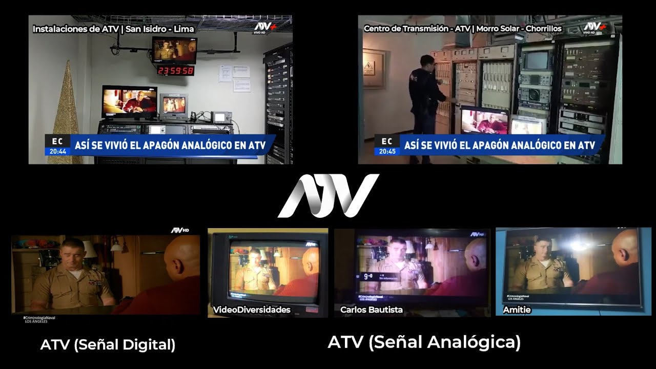 ATV y ATV+ - Mosaico de Cierre de Señal Analógica | FileBar