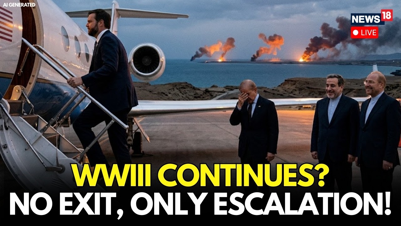 US-Iran Ceasefire Talks Fail LIVE: No Exit In Sight As Global Conflicts Ready To Escalate | N18G