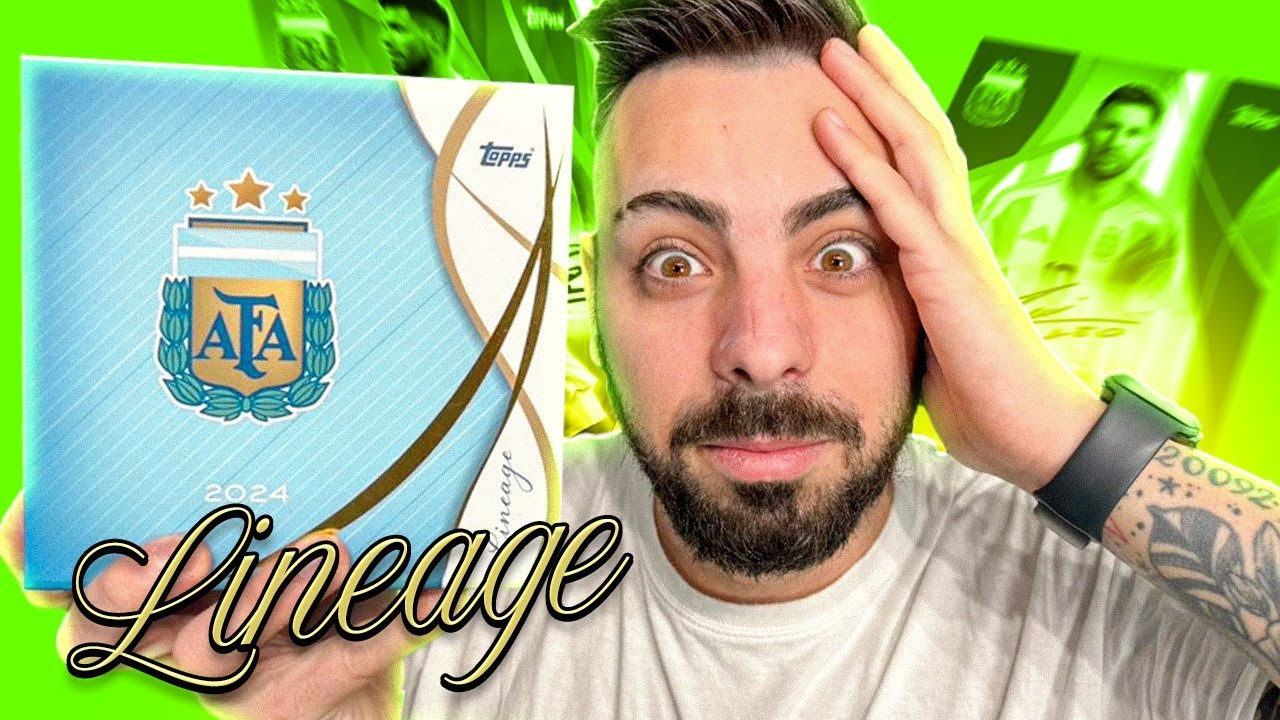 🇦🇷 TOPPS ARGENTINA LINEAGE 2024 - UNBOXING
