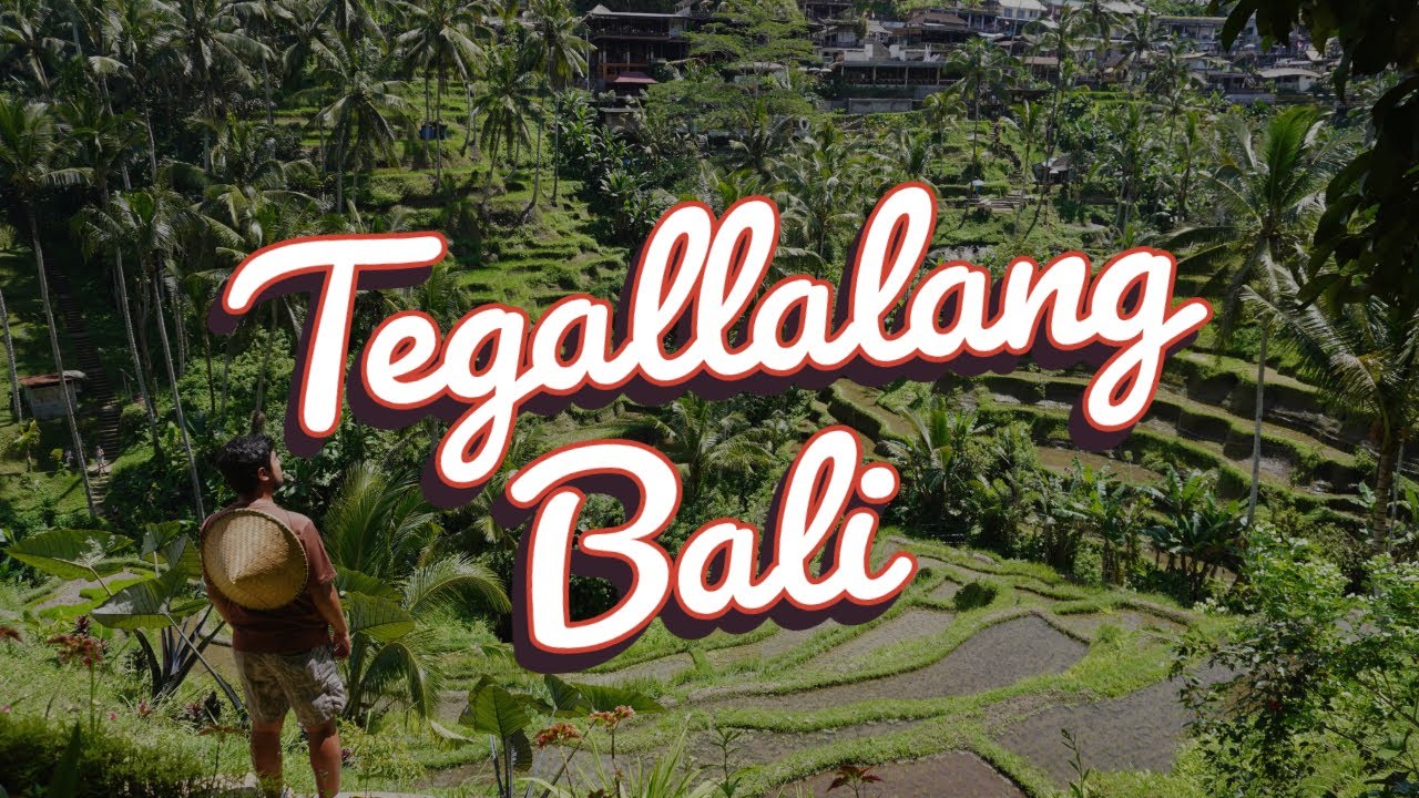 Las Terrazas de Arroz más FOTOGÉNICAS de Bali 📸 | Descubre Tegallalang 🌾🇮🇩